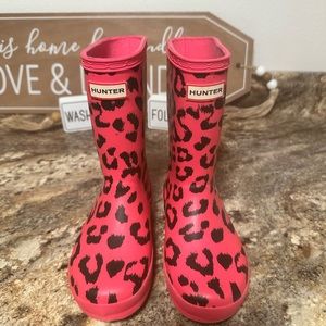 Hunter Girl Rubber Boots Size 11